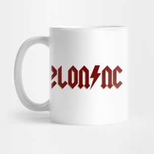 eln lightning lettering Mug